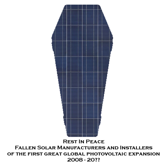 rest in peace fallen solar manufacturers